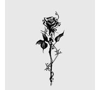 Wild Rose Herbal Semi-Permanent Waterproof Long-Lasting Juice Tattoo Sticker