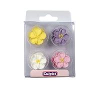 Wild Roses Cake Toppers - 12 Pack