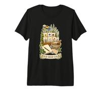Wild Seed Calm - Wildflower Packets, Plant Tags, Garden Premium T-Shirt