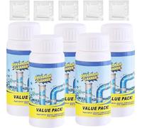 Wild Sink and Drain Cleaner, Powerful Sink & Drain Cleaner, Pipe Dredge Deodorant, Powerful Sinks Foaming DrainCleaner, Wild SinkDrain Unblocker Pipe Cleanser, For Toilet Bathroom (5 PCS)