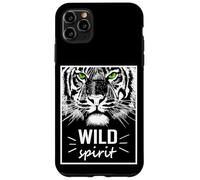 Wild Spirit Tiger Quotes Summer Illustration Graphic Design Case for iPhone 11 Pro Max