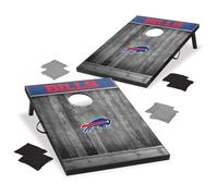 Wild Sports 2'x3' MDF Wood NFL Buffalo Bills Cornhole Set - Grey Wood Design