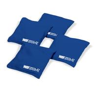 Wild Sports Authentic Cornhole Bean Bag (4 Pack), Blue