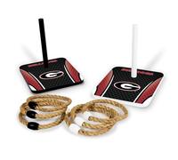 Wild Sports College Quoits Set with Direct Print HD Team Graphics - Tailgate Ring Toss Game - Great Gift for Any NCAA Fan! Ring Toss Family Outdoor Games for The Beach, BBQ, or Tailgate Party