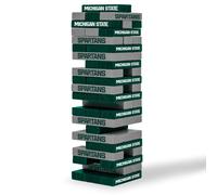 Wild Sports NCAA Michigan State Spartans Table Top Stackers 3 x 1 x .5 Team Color