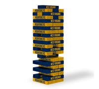 Wild Sports NCAA West Virginia Mountaineers Table Top Stackers 3 x 1 x .5 Team Color