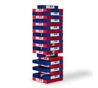 Wild Sports NFL Buffalo Bills Table Top Stackers Game, 3" x 1" x .5"