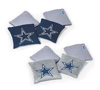 Wild Sports NFL Dallas Cowboys 8pk Dual Sided Bean Bags, Team Color