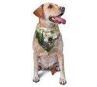 Wild Spring SnowdropDog Bandanas Cat Puppy Scarfs Washable Pet Handkerchief