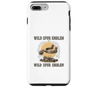 Wild Spur Emblem Western Cowboy Vintage Desert Graphic Case for iPhone 7 Plus/8 Plus