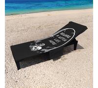 Wild Star Hearts A Witch Lies Here - Sunbed Lounger Towel