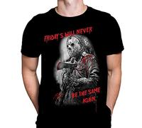 Wild Star Hearts Jason Mens Black T Shirt Gothic Horror Halloween Fashion Rick Melton Movie Poster Tshirt