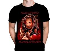 Wild Star Hearts Master of Horror - Mens - Vincent Price Horror T-Shirt Black