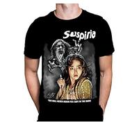 Wild Star Hearts Suspiria Mens Black T Shirt Gothic Horror Halloween Fashion Rick Melton Movie Poster Tshirt (as8, Alpha, x_l, Regular, Regular)