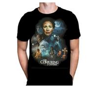 Wild Star Hearts WSH - Conjuring Universe - Classic Horror Movie Fan T-Shirt/Halloween T-Shirt Men's Black T-Shirt
