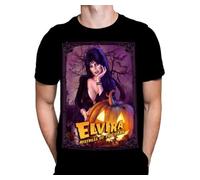 Wild Star Hearts WSH - Mistress of The Dark - Classic Comedy Horror Halloween Film Fan Merchandise Men's Black T-Shirt by Peter Panayis