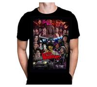 Wild Star Hearts WSH -Spread The Word - Warriors Classic Horror Halloween Film Fan Merchandise Men's Black T-Shirt by Peter Panayis