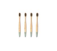 Wild & Stone Bamboo Toothbrushes Adult Medium Bristles 4 Pack In Green Green One Size