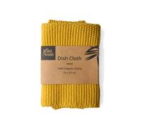 Wild & Stone | Organic Cotton Dish Cloth | Eco-Friendly Kitchen Cloth | Biodegradable & Compostable Cleaning Cloth (Honey)