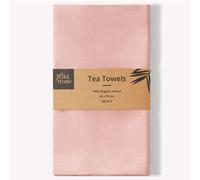 Wild & Stone Organic Cotton Tea Towel - Set of 2 - Rose