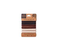Wild & Stone Plastic Free Hair Ties 6 Pack Wild & Stone Multicolor One Size