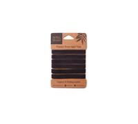 Wild & Stone Women's Plastic Free Hair Ties 6 Pack in Black Wild & Stone Black One Size