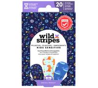 Wild Stripes Kids Sensitive Space Children's sticking plasters with space, dinosaur, and whale themes 1 pcs