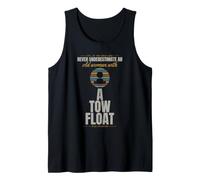 Wild Swimming - Never Underestimate an Old Woman - Tow Float Tank Top