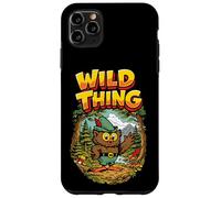 Wild Thing! Retro Woodsy Owl Give a Hoot Vintage Earth Day Case for iPhone 11 Pro Max