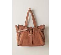 Wild Thing Suede Tote at Free People in Biscuit - female