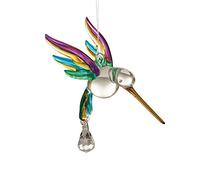 Wild Things Gifts Fantasy Glass Hummingbird Rainbow New 5050-HUM-RAI