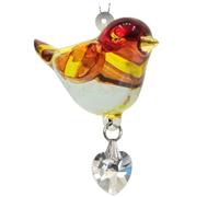 Wild Things Handmade Pretty Little Birds Glass Bird Suncatcher Crystal