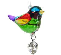 Wild Things Handmade Pretty Little Birds Glass Bird Suncatcher Crystal