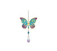 Wild Things Suncatcher Window Pendant - Iris Butterfly Wild Things Multicolor