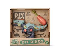Wild Thingz DIY Dino - Velociraptor, Brown and Beige