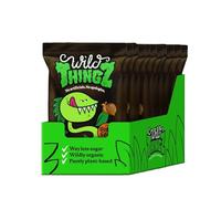 Wild Thingz Gummy Grubs - Organic, Low Sugar, Natural Gummy Sweets Share Bag Case 130g X 10 Healthy Kids' Snacks, Plant-based, Vegan & Gluten-Free Ingredients. Perfect for lunchboxes or party bags.