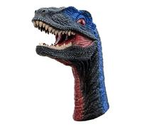 Wild Thingz Hand Puppet - Velociraptor, medium | Builds communication skills & confidence; soft, safe design sized for small hands; classroom, bedtime & gift-friendly fun