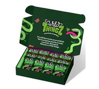 Wild Thingz Mixed Flavour Organic & Low Sugar Natural Gummy Sweets, Vegan & Gluten Free Snacks, Perfect for Lunchboxes, Parties, Offices or as Gifts 25 g (Pack of 12)