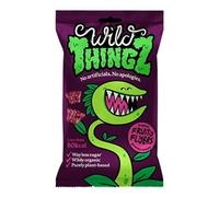 Wild Thingz Organic & Vegan Sweets Fruity Flyers 25g [Pack of 34]