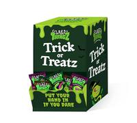 Wild Thingz Trick or Treatz Box, Mixed Flavour Organic & Low Sugar Natural Gummy Sweets, Vegan & Gluten Free Party Box - Perfect for Halloween 25 g (Pack of 25)