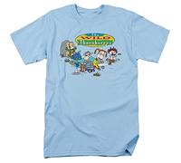 Wild Thornberrys Eliza, Darwin, Donny and Debbie Unisex T Shirt, Light Blue, 3XL