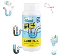 Wild Tornado Sink and Drain Cleaner,Wild Tornado Powerful Sink & Drain Cleaner,World Tornados Sinks Drains Cleaners,Fast Foaming for Kitchen and Toilet Pipelines (1)