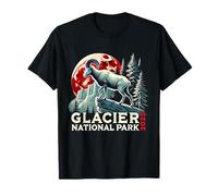 Wild Trails Adventures Glacier National Park 2025 Goat Art T-Shirt