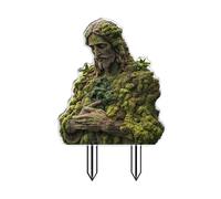 Wild Tree Root Key Figurine - Gnome Fairy Garden Statue with Secret Compartment Indoor/Outdoor Boot for Men (A, A)
