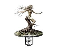 Wild Tree Root Key Figurine - Gnome Fairy Garden Statue with Secret Compartment Indoor/Outdoor Boot for Men (D, A)