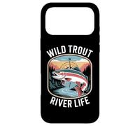 Wild Trout River Life Fly Fishing Trout Angler Case for iPhone 17 Pro Max