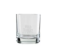 Wild Turkey 6 Original Tumbler Glasses 4cl