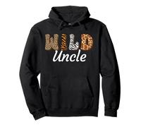 Wild Uncle Zoo Safari Animal Jungle Exotic Fun Fathers Day Pullover Hoodie
