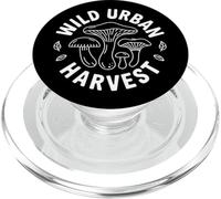 Wild Urban Harvest Mushroom Forager Mycology PopSockets PopGrip for MagSafe