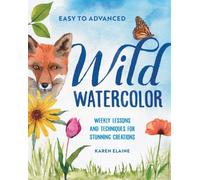 Wild Watercolor by Karen Elaine (Paperback Book)